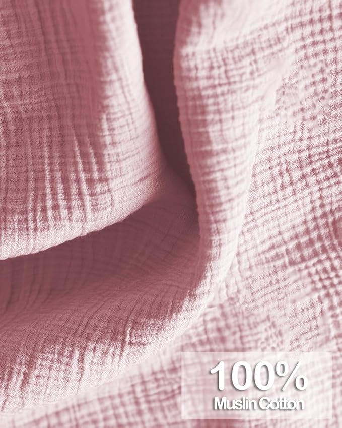 Muslin Nursing Covers for Breastfeeding, Arch Neckline Breast Feeding Covers for Women, Moms Privacy Breathable Summer Nursing Apron,Enlarged Soft Feeding Cover (Blush Red Heart)