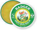 Badger Bug Repellent Tin, Organic Deet-Free Mosquito Repellent with Citronella, Family Friendly Pleasant Smelling Insect Repellent, Easy to Use Travel Size, .75 oz Tin
