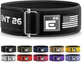 Element 26 Self-Locking Weight Lifting Belt - 4-Inch Nylon Support for Men and Women - Squat and Deadlift - Gym Training