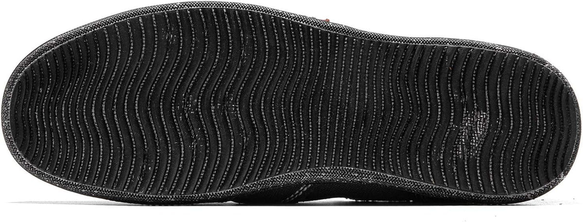 CASMAG Men's Casual Cloth Shoes Canvas Slip on Loafers Leisure Vintage Flat Boat Shoes