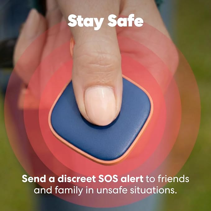 Tile by Life360 Mate Bluetooth Tracker, Keys Finder and Item Locator for Keys, Bags and More. Phone Finder. Both iOS and Android Compatible. 1-Pack (Navy Blaze)