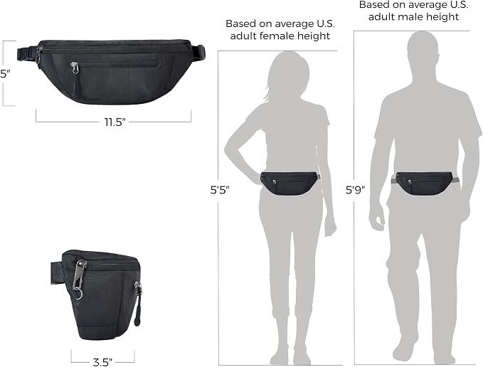 Travelon Anti Theft Urban Waistpack