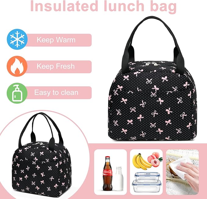 LEDAOU Backpack for Girls School Bag Kids Bookbag Teen Backpack Set Daypack with Lunch Bag and Pencil Case | Kids, Bookbag, Daypack, with Lunch Bag, and Pencil Case