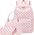 LEDAOU Backpack for Girls School Bag Kids Bookbag Teen Backpack Set Daypack with Lunch Bag and Pencil Case | Kids, Bookbag, Daypack, with Lunch Bag, and Pencil Case