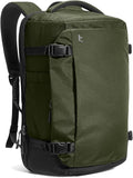tomtoc Travel Backpack 28L, TSA Friendly Flight Approved Carry-on Luggage, Personal Item Travel Bag, Water-resistant Lightweight Business Rucksack, Durable Bag Fits 16 Inch Laptop