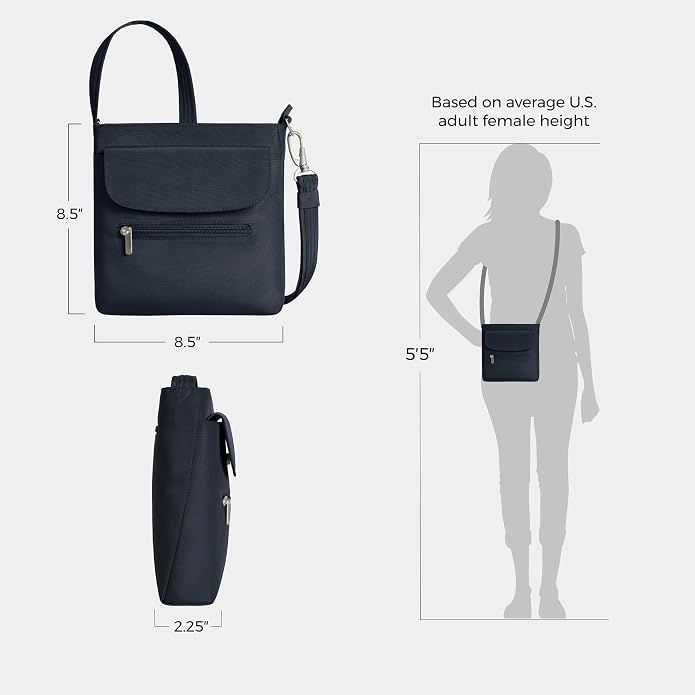Travelon Anti-Theft Classic Mini Shoulder Bag