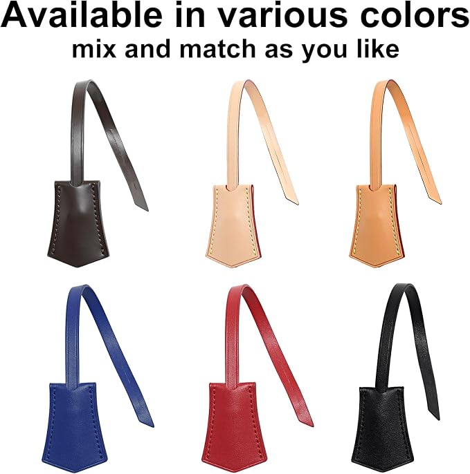 jiesinlov Microfibre Leather Tags for Speedy 25 30 35 Handbag,Luggage or Suitcase Tag (Red Tag)
