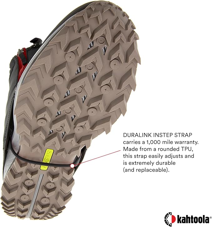 Kahtoola INSTAgaiter Mid Gaiters for Hiking, Trail Running in Mud & Snow
