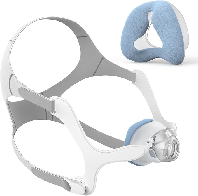 Upgraded Supplies for Airfit N20, Includes Head Strap, Frame, Nasal Cushion(L), Softer Nose Touching for Airtouch N20 Users, Secure Seal & Enhanced Comfort CPAP Supplies by MEDICOLOR, Large