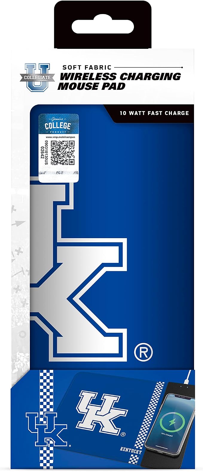 SOAR NCAA Unisex Cell Phone Wireless Charging Mouse Pad