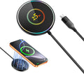 ZBF 25W Magnetic Wireless Charging Pad | USB-C for iPhone Samsung | Ultra-thin Strong Magnet,Fast Charging For Desk/Travel/Bedside/Office,Works with iPhone 17-12 & Samsung S26/S25,MagSafe