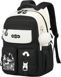 VIDOSCLA Vivid Girls' School Backpack Kids Elementary Schoolbag Primary Backpack with Multi-Pocket Design