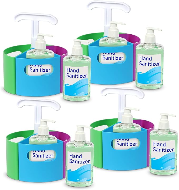 Learning Resources Create-a-Space Storage Center Mini Bundle, Home School Accessories, Fits 3oz Hand Sanitizer Bottles, Teacher Organizer, Classroom Craft Portable Activities