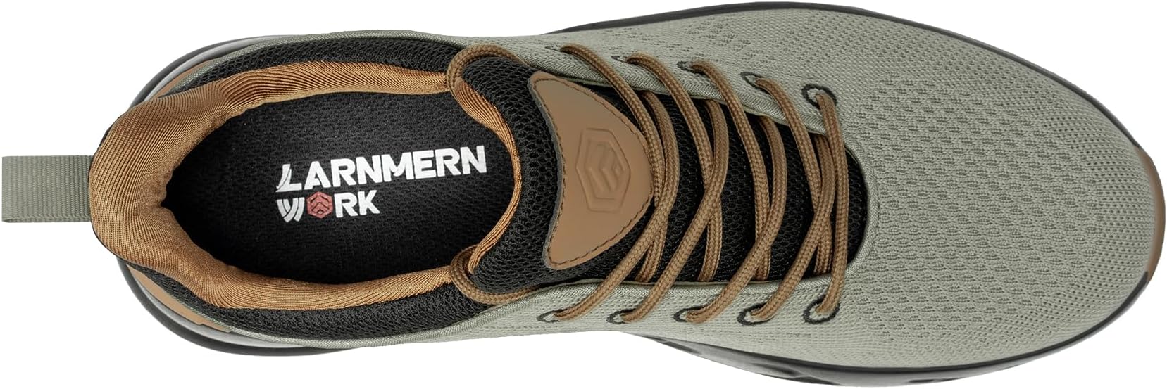 LARNMERN Men Chef Non Slip Waterproof Work Shoes Slip-on | Anti Slip Water Resistant Kitchen Shoes Restaurante Food Service Water Proof Walk Sneaker Zapatos Trabajo Antideslizantes