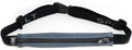 SPIbelt Running Belt Original for Women Men, Phone Holder for Running, Running Fanny Pack, Holder for Phone, Running Waist Pack, Adjustable Waist, [Fits All Phones]. Anthracite with Black Zipper