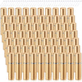 Motiskyy Perfume Travel Refillable Atomizers Bulk Mini Atomizer Sprayer with Perfume Refill Pump Dispenser Pump Transfer Tool (70 Pcs,Gold,5 ml)