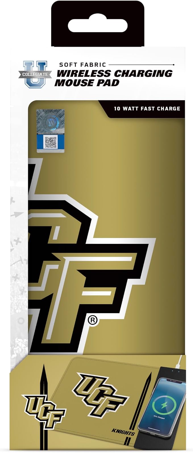 SOAR NCAA Unisex Cell Phone Wireless Charging Mouse Pad