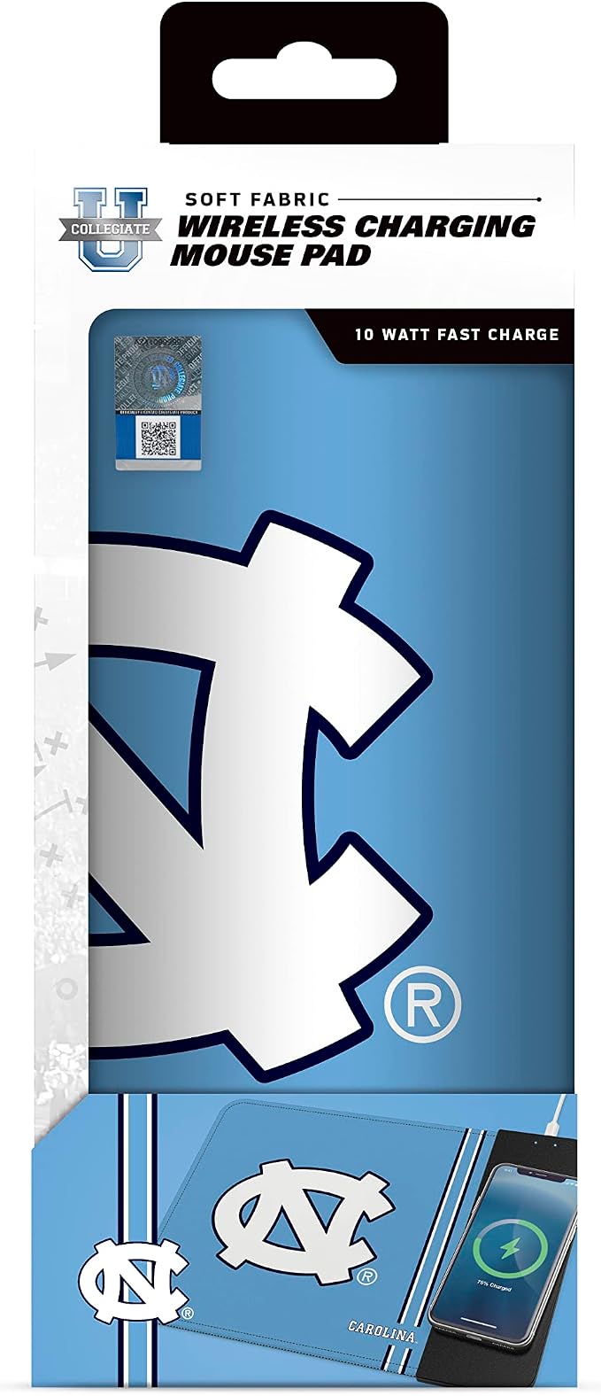 SOAR NCAA Unisex Cell Phone Wireless Charging Mouse Pad