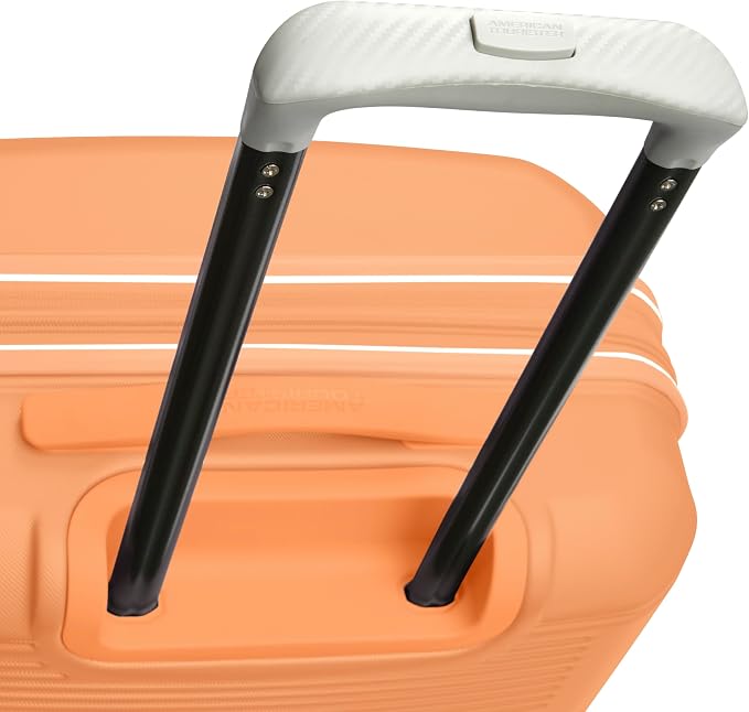 American Tourister Stratum 2.0 Expandable Hardside Luggage with Spinner Wheels, 2-Piece Set 20/28, Papaya
