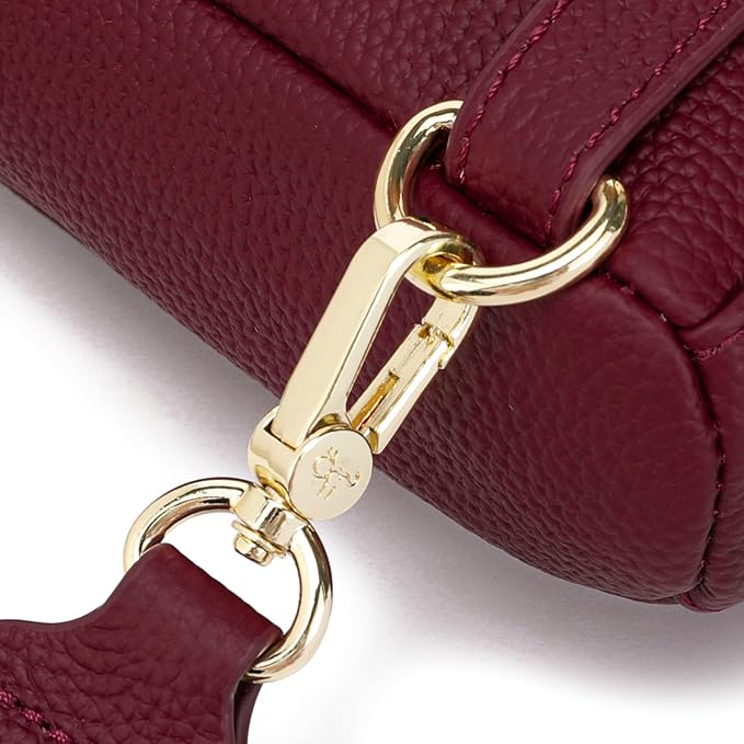 INICAT RFID Blocking Sling Bag, Anti Theft Crossbody Bag for Women Compact Travel Purses Vegan Leather
