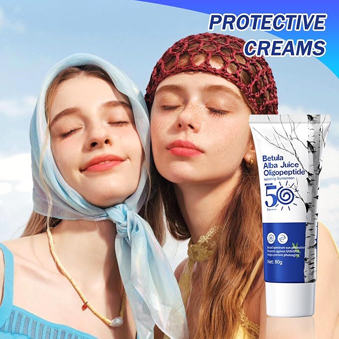 Face Sunscreen Cream SPF 50+,Moisturizing Sunscreen for Face,Long Lasting Refreshing Tinted Facial Moisturizer Sunblock for Women Men,Non-greasy Travel Size Facial Sun Screen Lotion P
