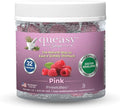 Three Lollies Queasy Drops - Pink Sour Raspberry Flavor - Travel Sickness & Nausea Relief, Soothes Stomach & Dry Mouth, Natural Ingredients - 32 ct