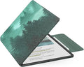 MoKo Magnetic Case for All-New 11" Kindle Scribe 2025(3rd Generation) & Kindle Scribe Colorsoft 2025(1st Gen) - Slim Folio Premium PU Leather Cover with Pen Clasp & Auto Sleep Wake, Green Forest