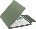 MoKo Magnetic Case for All-New 11" Kindle Scribe 2025(3rd Generation) & Kindle Scribe Colorsoft 2025(1st Generation) - Slim Folio Premium PU Leather Cover with Pen Clasp & Auto Sleep Wake, Celadon