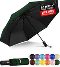 Yoobure Windproof Travel Umbrella - Automatic Umbrellas for Rain, Compact Folding Umbrella with UV Protection, Lightweight Portable Design for Backpack/Walking/Car, Sun & Storm Ready