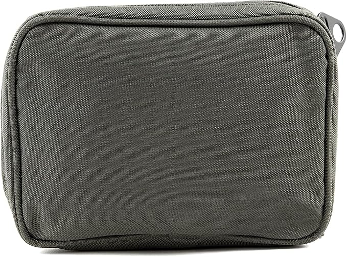 DIME BAGS Odor Sealing Padded Pouch, Carbon-Lined Smell Blocking Bag with Protective Interior for Glass & Gear, Water-Resistant Exterior, Low-Profile & Discreet (8 Inch, Green)