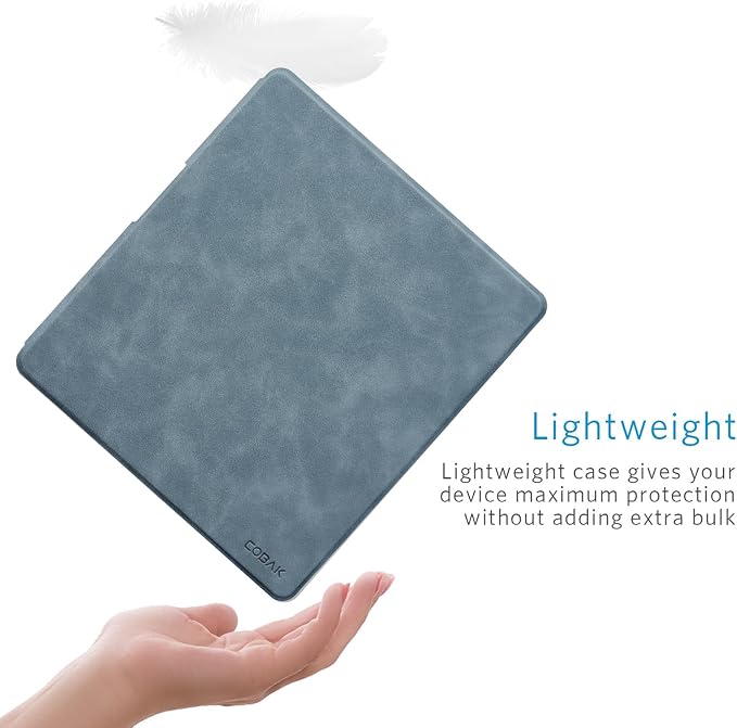 CoBak Case for Kindle Scribe - All New PU Leather Cover with Auto Sleep Wake Feature for Kindle Scribe 10.2" 2022 & 2024 Released with Pen Holder