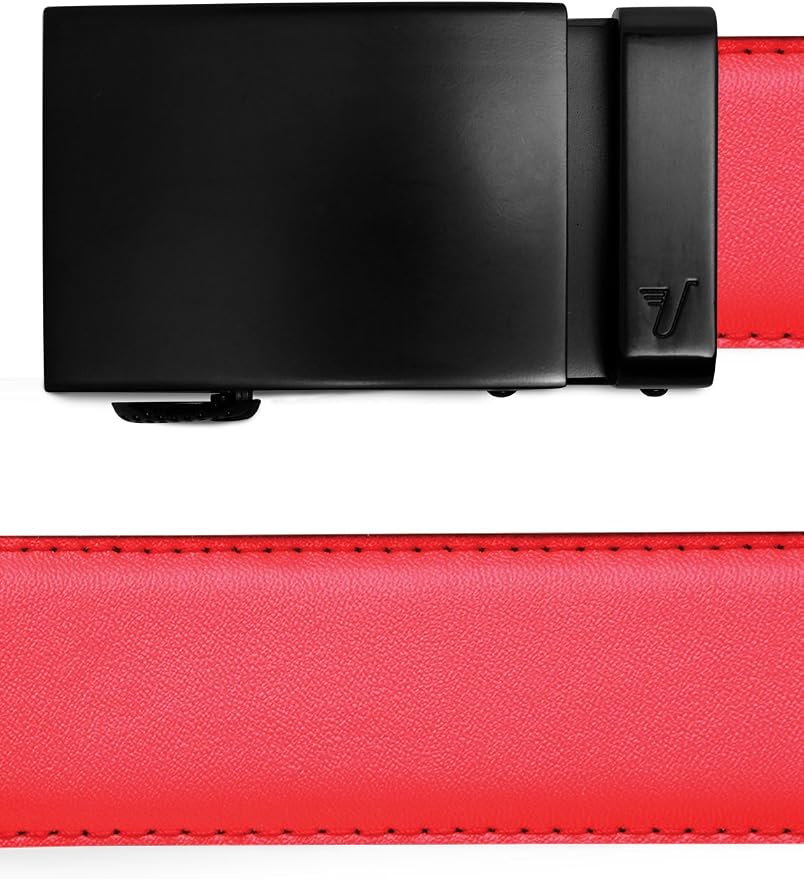 Mission Belt Men's Leather Ratchet Belt, 40mm Metal Collection