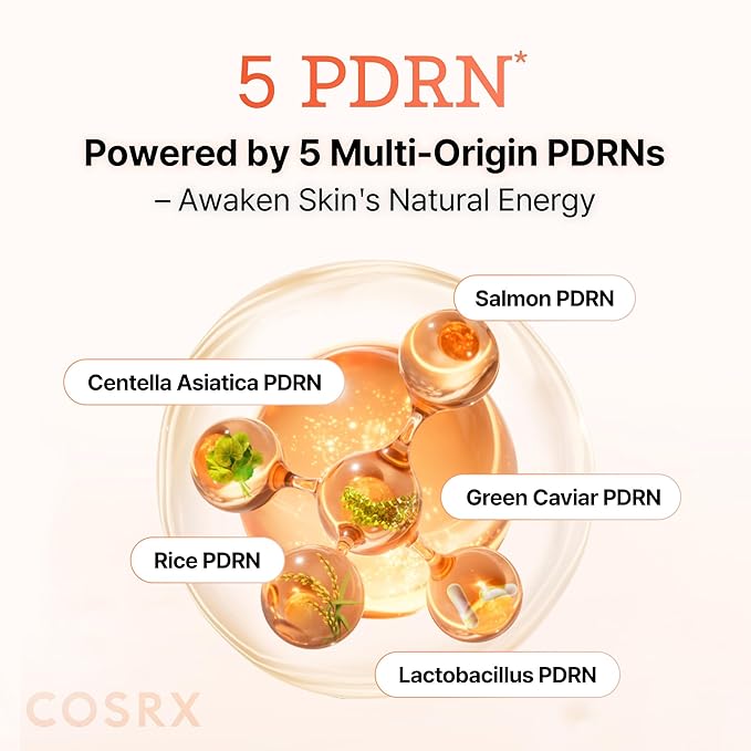 COSRX 5 PDRN Hyaluronic Acid Vital Hydrating Hydrogel Mask, Overnight Hydrogel Face Mask for Glass Glow Skin & Firming with Salmon DNA, Centella PDRN, Mothers day gift, Korean Skin Care (34g x 3ea)