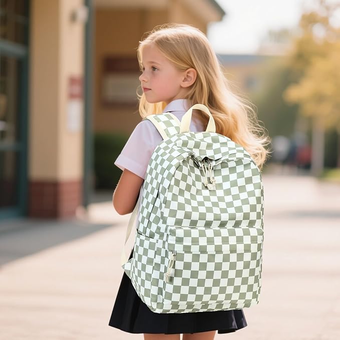 LEDAOU Backpack for Girls School Bag Kids Bookbag Teen Backpack Set Daypack with Lunch Bag and Pencil Case | Kids, Bookbag, Daypack, with Lunch Bag, and Pencil Case