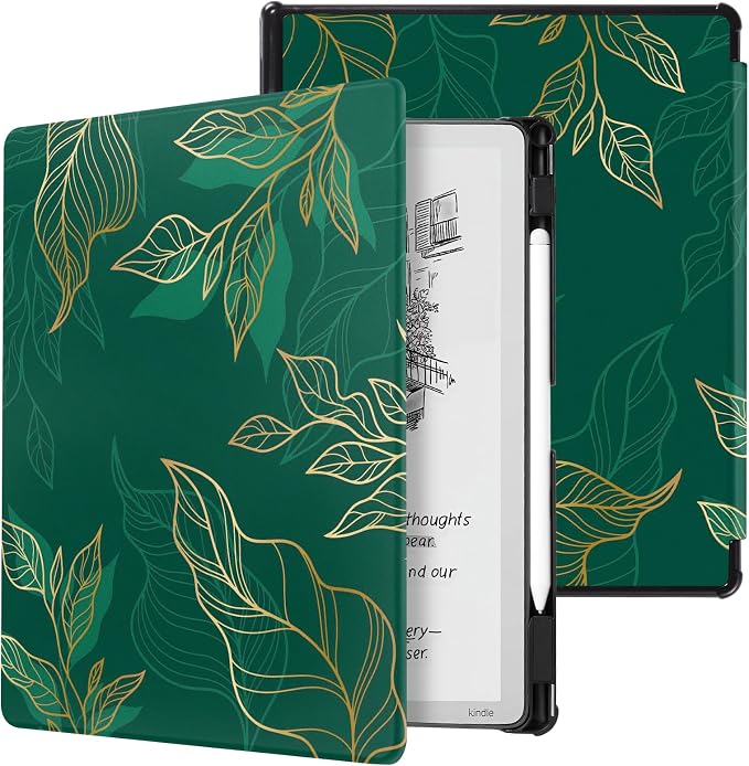 CoBak Case for 11" Kindle Scribe 3rd Generation 2025, Kindle Scribe Colorsoft - All New PU Leather Cover with Auto Sleep Wake, Pen Holder for Scribe 11" 2025 Released