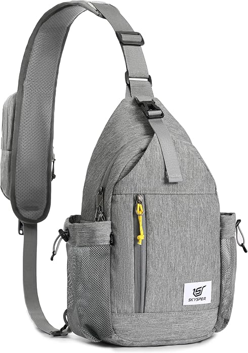 SKYSPER Sling Bag Anti-Theft Crossbody Bag RFID Travel Cross Body Shoulder Sling Backpack