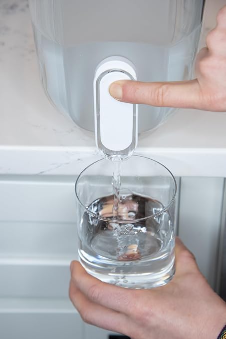 LifeStraw Home — Water Filter Dispenser, 18-Cup, Pebble