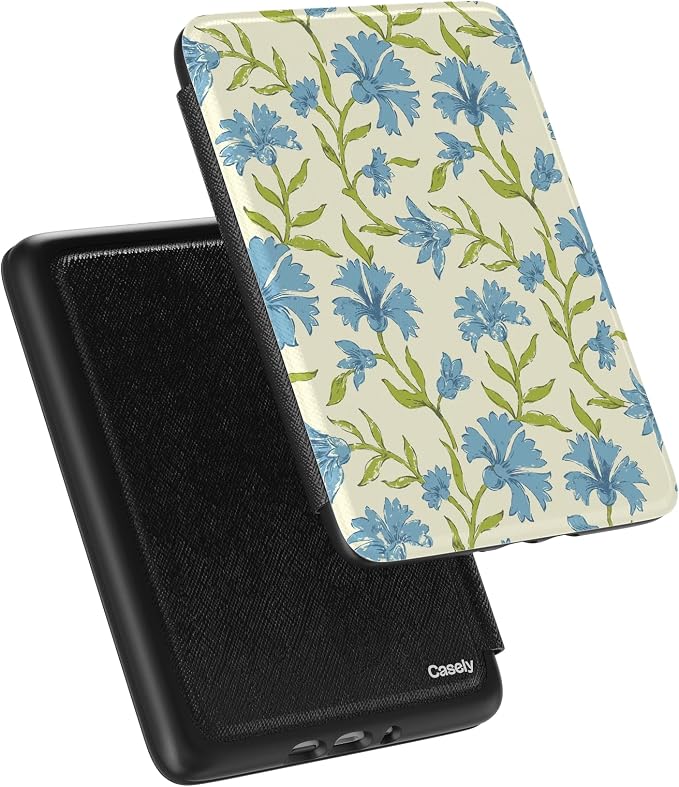 Casely Kindle Case | Garden Breeze | Seaside Vines | 7” Kindle Colorsoft and 7” Kindle Paperwhite (12th Gen)