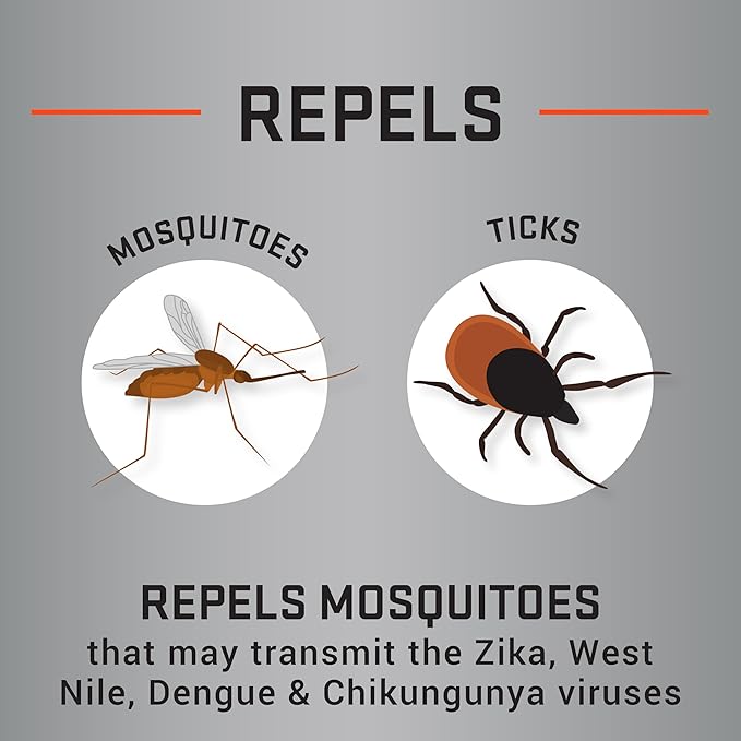 Repel 1-Ounce Insect Repellent Pump Spray (Pack of 6)