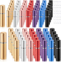 Motiskyy 70 Pcs 5 ml 10 ml Refillable Perfume Atomizers Bulk - Mini Travel Cologne Sprayers with Refill Pump & Transfer Tool for Perfume Makers & Small Studios(Mixed Color)