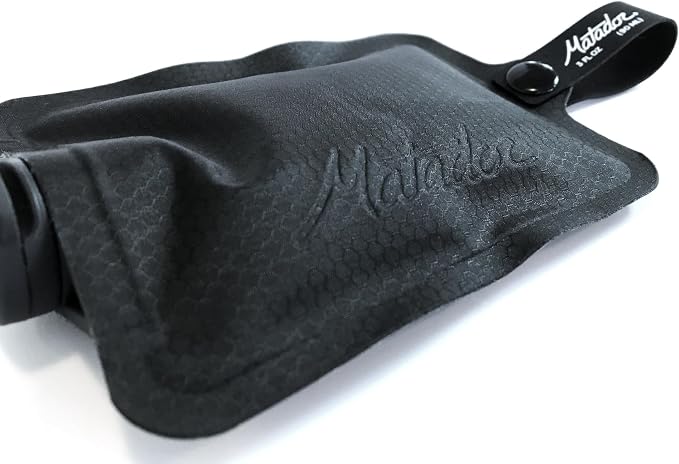 Matador Toiletry Bottles - 3 OZ Travel Bottles for Toiletries; TSA Approved Toiletry Pouches with Labels; Refillable Travel Pouch; Containers for Creams, Gels, Pastes, and Liquids