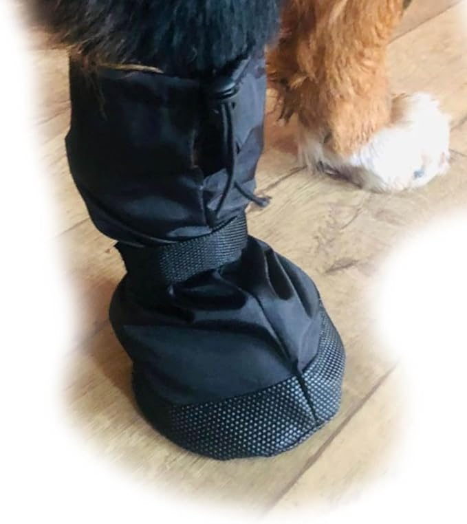 Waterproof Dog Paw Wound Recovery Boot Bandage Cover Protector, M, 1-Pack