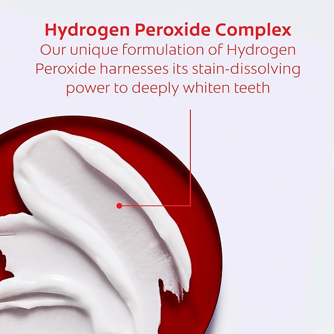 Colgate Optic White Advanced Hydrogen Peroxide Toothpaste Pack, Teeth Whitening Toothpaste, Enamel-Safe Hydrogen Peroxide Formula, Helps Remove Tea, Coffee, and Wine Stains, Icy Fresh, 3 Pack, 3.2 oz