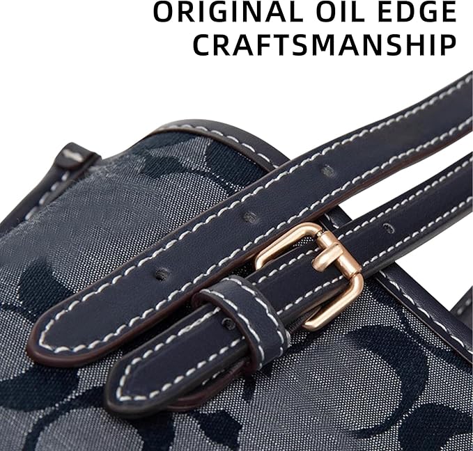 Jiesinlov 2 Pcs Bag Microfiber Leather Strap Replacement Shoulder Straps for Mollie 25 Tote Handbag(DEEP Blue)