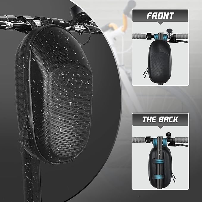 Scooter Lock, Electric Scooter Locks Anti Theft & Waterproof Scooter Bag, Bike Lock with Key, Heavy Duty Handcuff Chain Lock for E Scooter, Electric Bike, Bicycle, Motorbikes