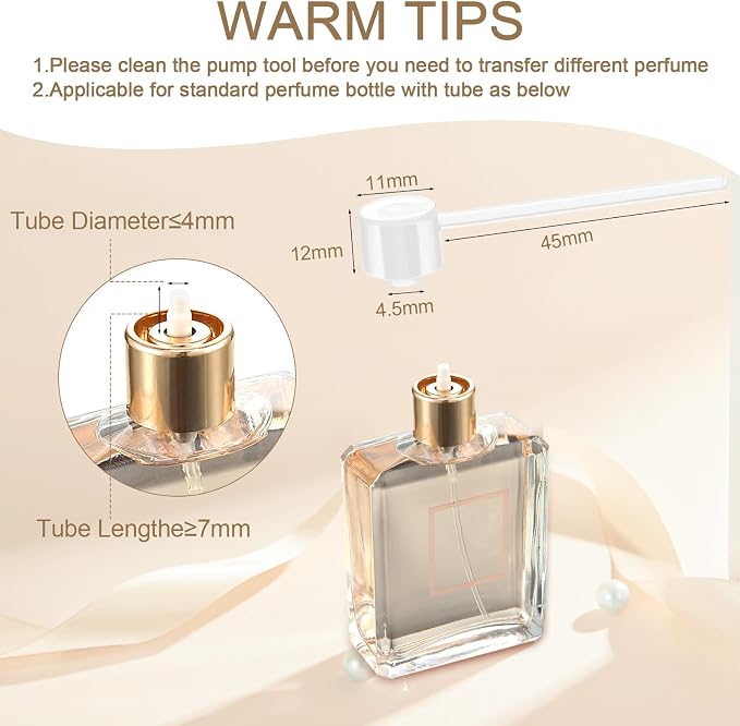 Domensi 60 Pcs 10/15/20/30 ml Perfume Travel Refillable Glass Bottles Spray Bottle Perfume Atomizer for Cologne Dispenser Leak-proof Fragrance Bottles Atomizer Pump Kit (20 ml,Gold)