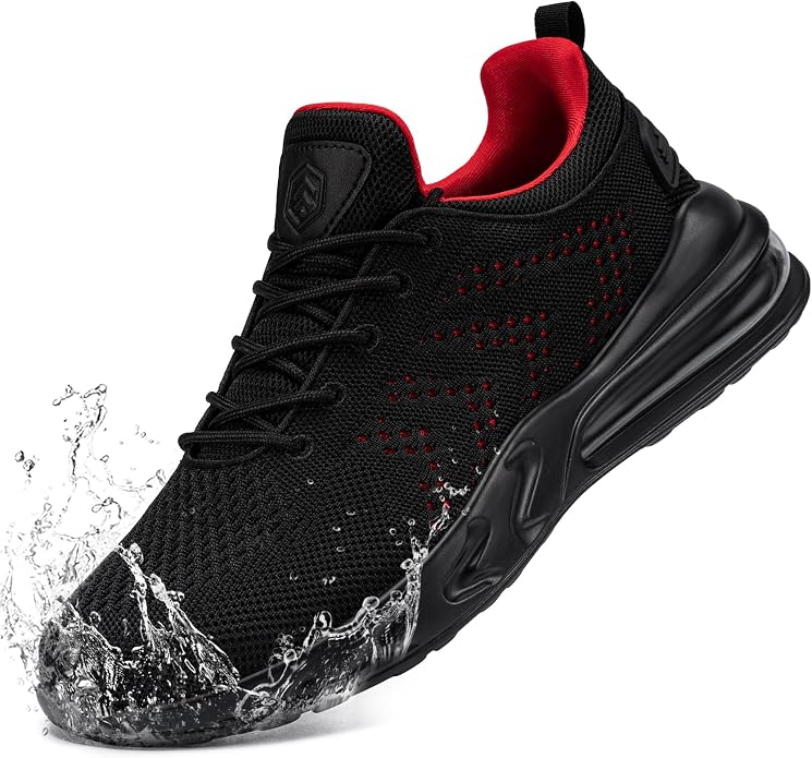 LARNMERN Men Chef Non Slip Waterproof Work Shoes Slip-on | Anti Slip Water Resistant Kitchen Shoes Restaurante Food Service Water Proof Walk Sneaker Zapatos Trabajo Antideslizantes