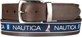 Nautica Men's Reversible Leather Belt | 2-in-1 | Classic | Everyday | Business | Work | Dress | Casual | Metal Buckle