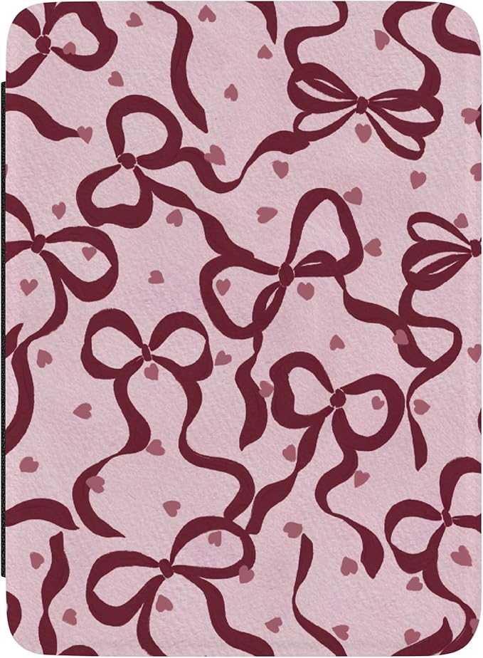 Casely Kindle Case | Coquette Crush | Bows | Compatible with 7” Kindle Colorsoft and 7” Kindle Paperwhite (12th Gen)