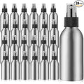Irenare 24 Pcs Small Spray Bottles Aluminum Fine Mist Spray Bottles Bulk Metal Essential Oil Storage for Perfume Toner Liquid Refillable Pump Vials Atomizer Containers for Room Travel(4 Oz)
